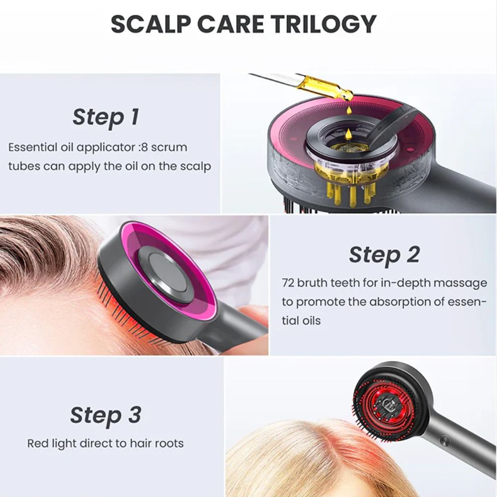 3 in 1 Scalp Massager