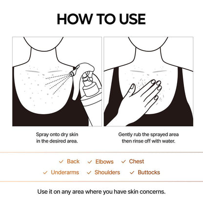 Peel Shot Kojic Acid Turmeric Spray